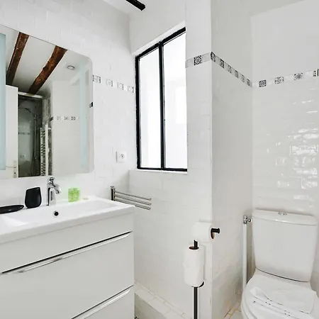 Amazing Duplex 2br Republique Magenta * Paříž